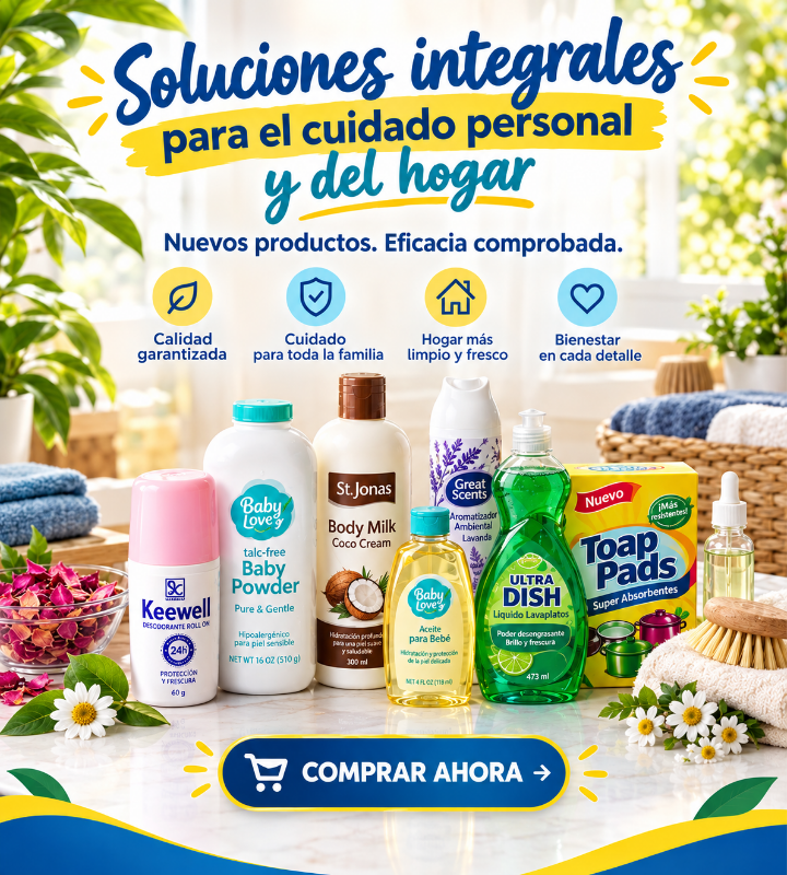 Nuevos productos de aseo