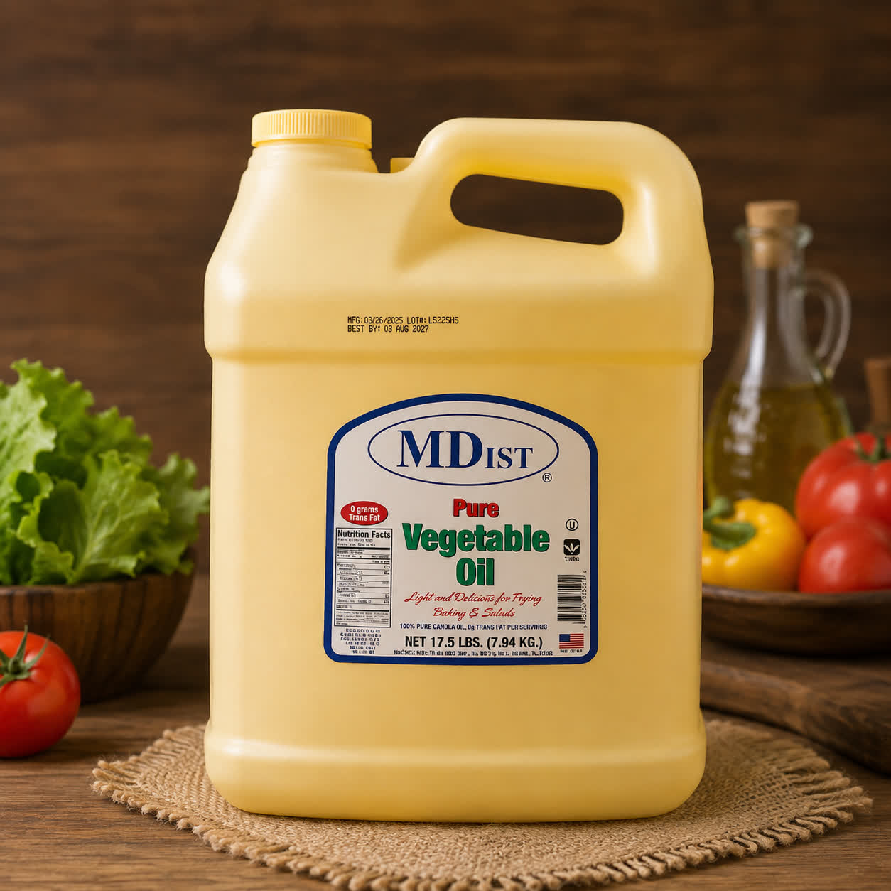 Aceite MDist, 8 litros