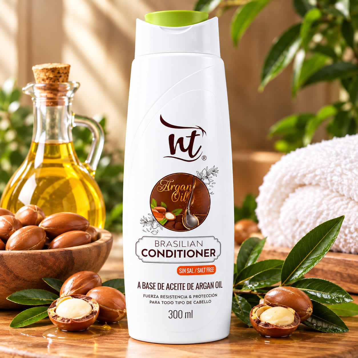 Acondicionador Con Aceite de Argán, 300ml