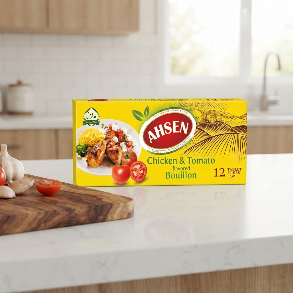 Caldito de Pollo Con Tomate 12u x 10g, 120g