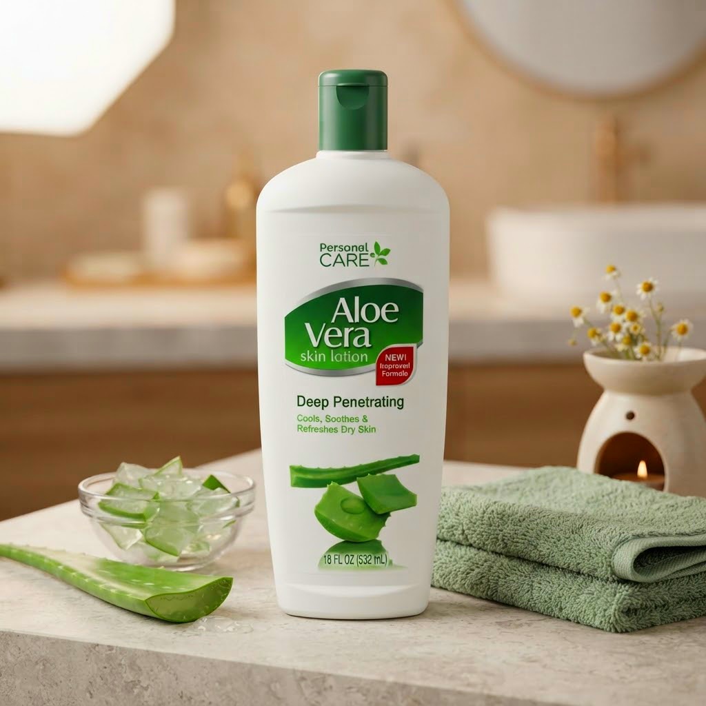 Crema Corporal Aloe Vera, 532ml