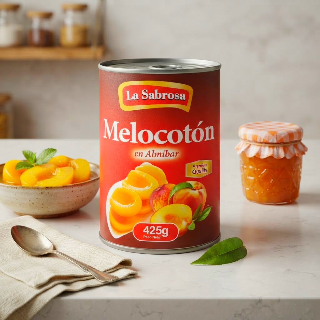 Melocoton en Almibar La Sabrosa, 425g