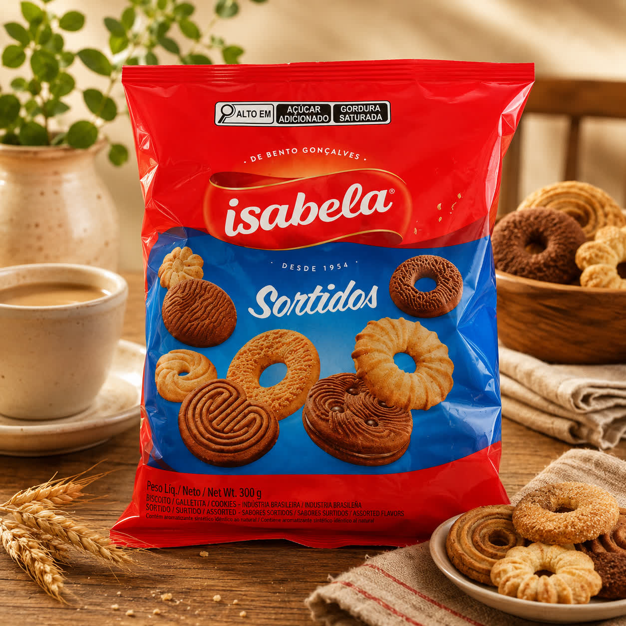 Galletas Mantecadas Surtidas, 300g