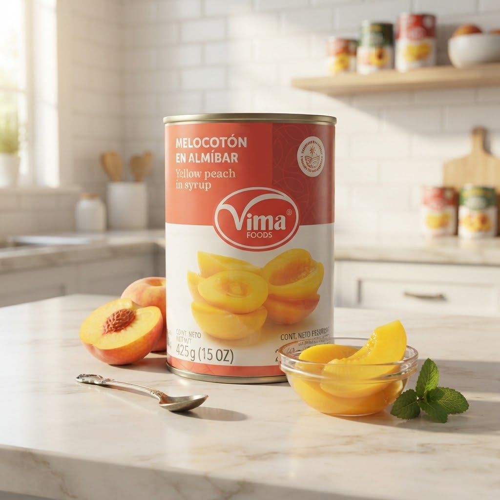 Coctel de Melocotón en Almibar, Vima, 425g