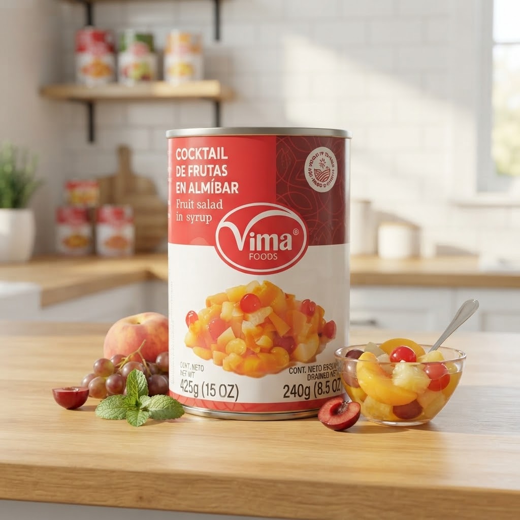 Coctel de Fruta en Almibar, Vima, 425g