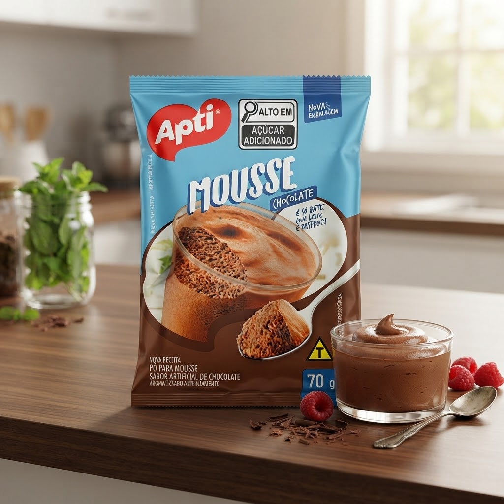 Mousse de Chocolate Apti, 70g