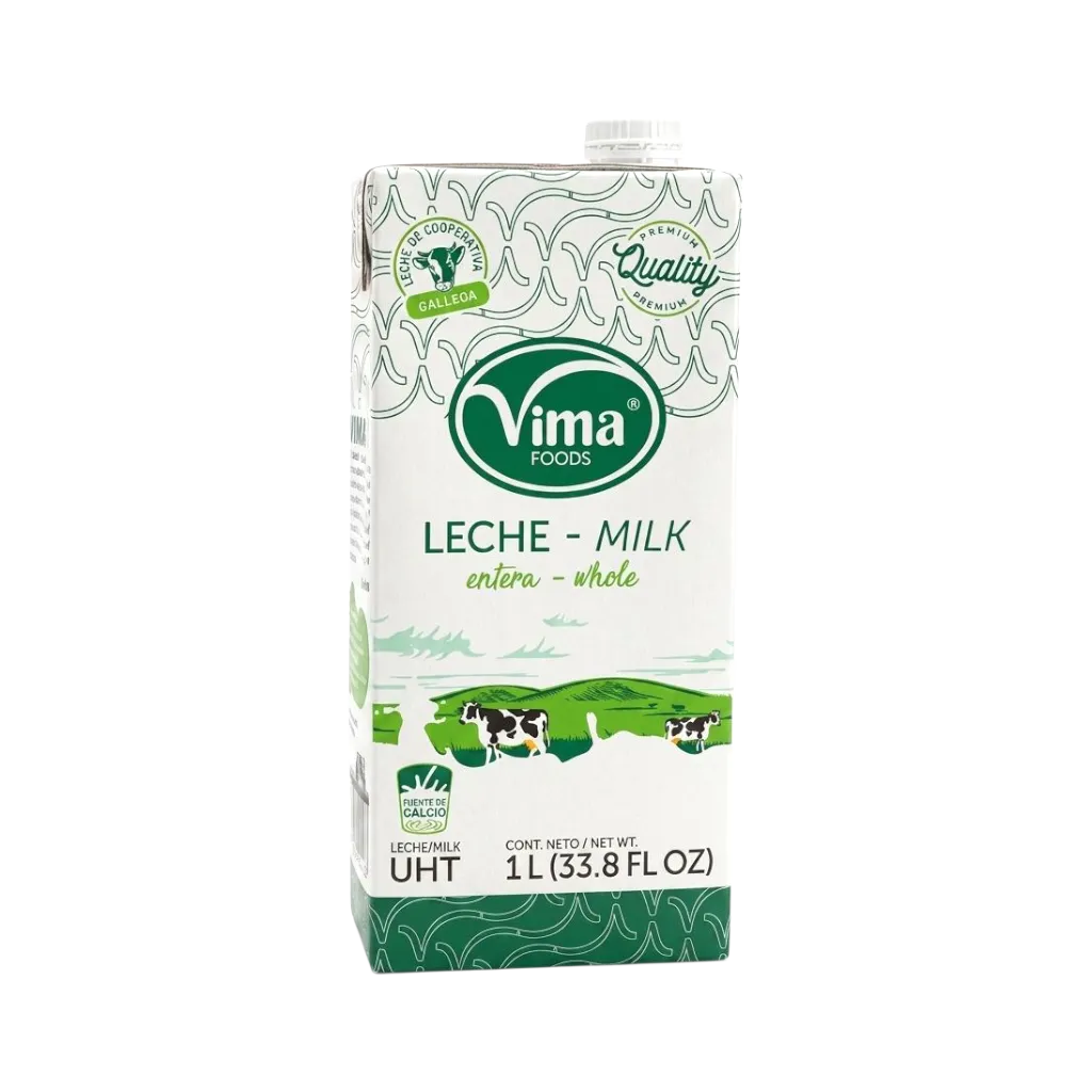 Leche Entera Fluida Vima, 1LT