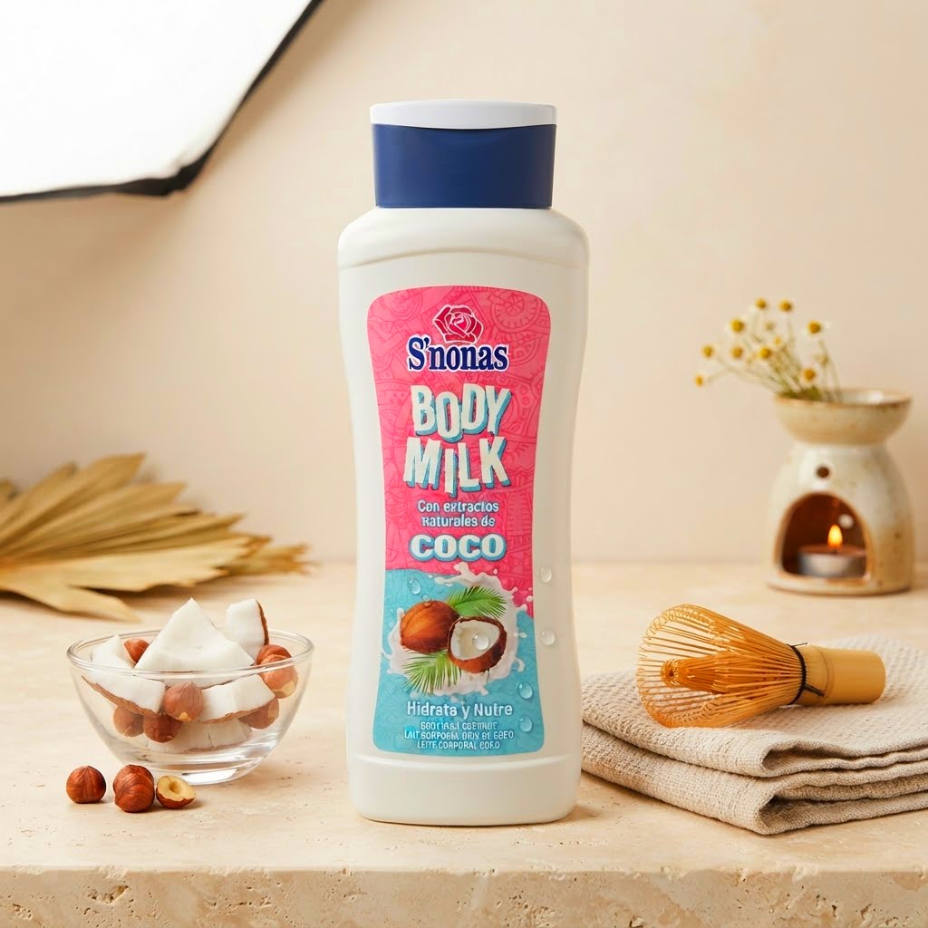 Crema de Piel de Coco S´nonas, 500 ml