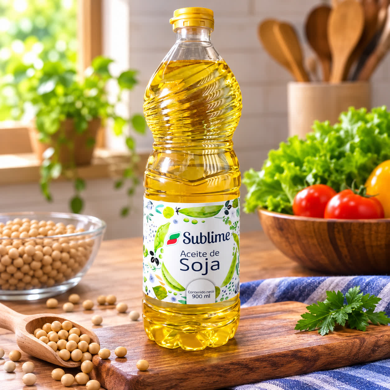Aceite de Soya Sublime, 900 ml