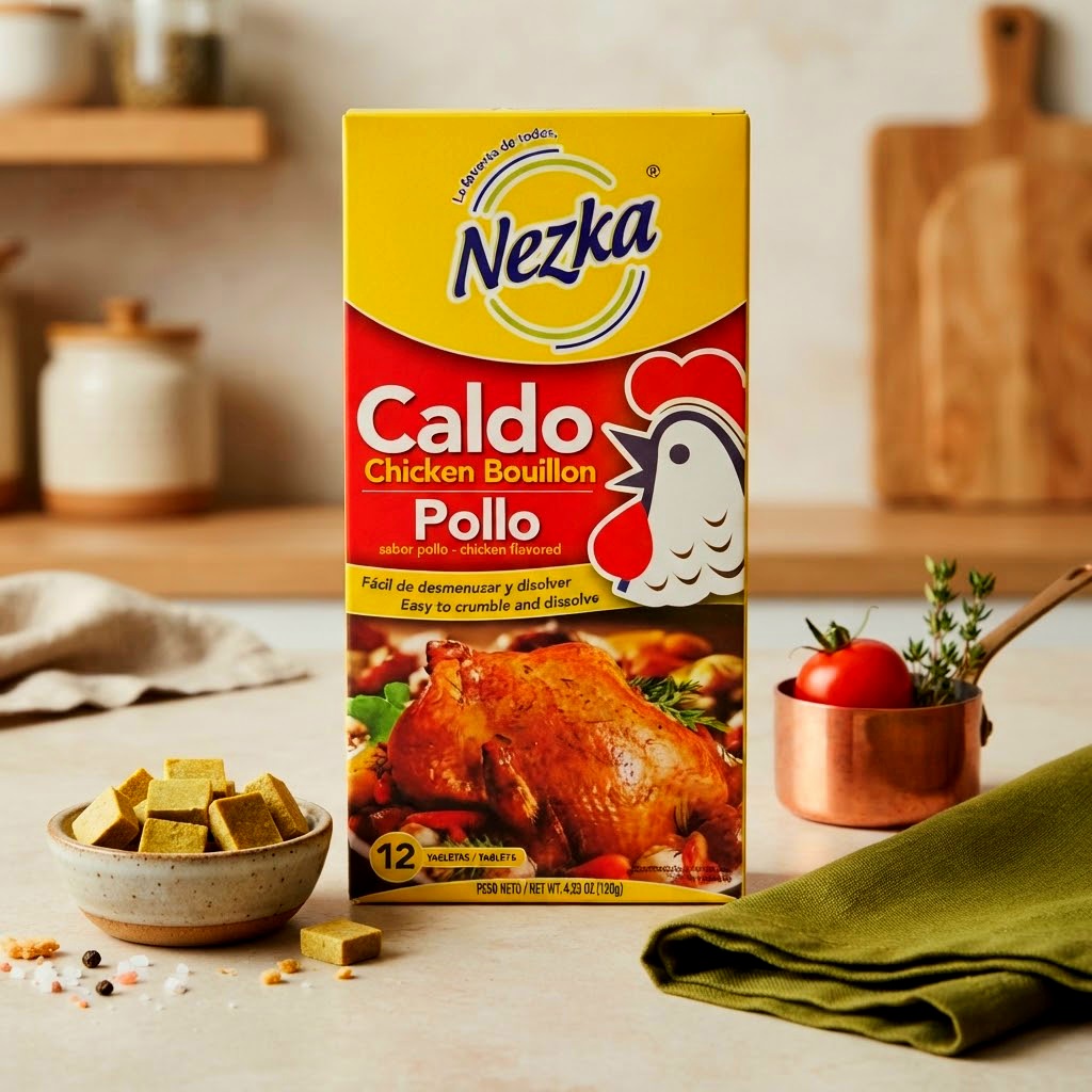 Caldo de Pollo Nezka, 12u