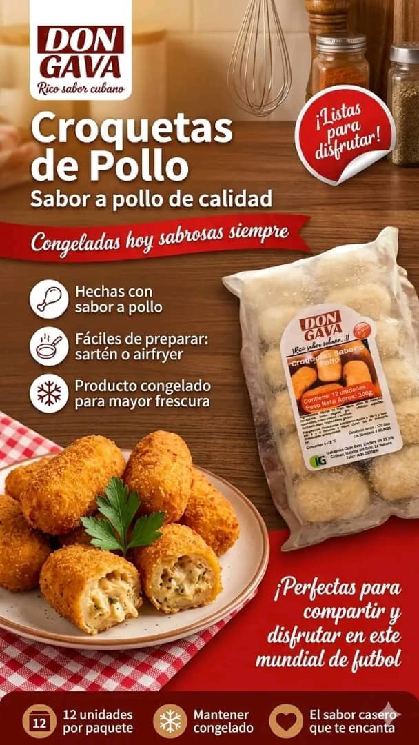 Croquetas Sabor a Pollo, 300g
