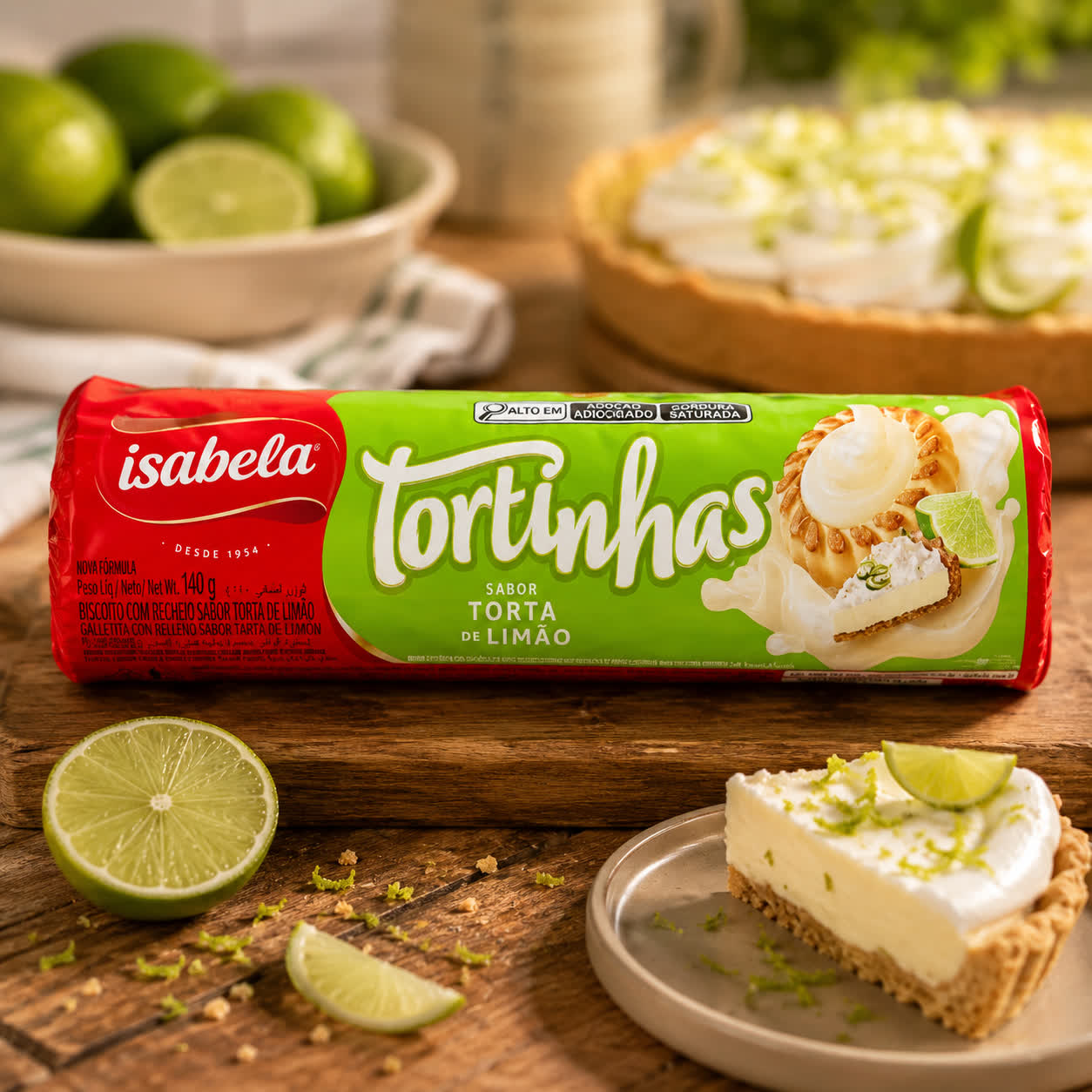 Galletas Tortitas de Limón, 140g
