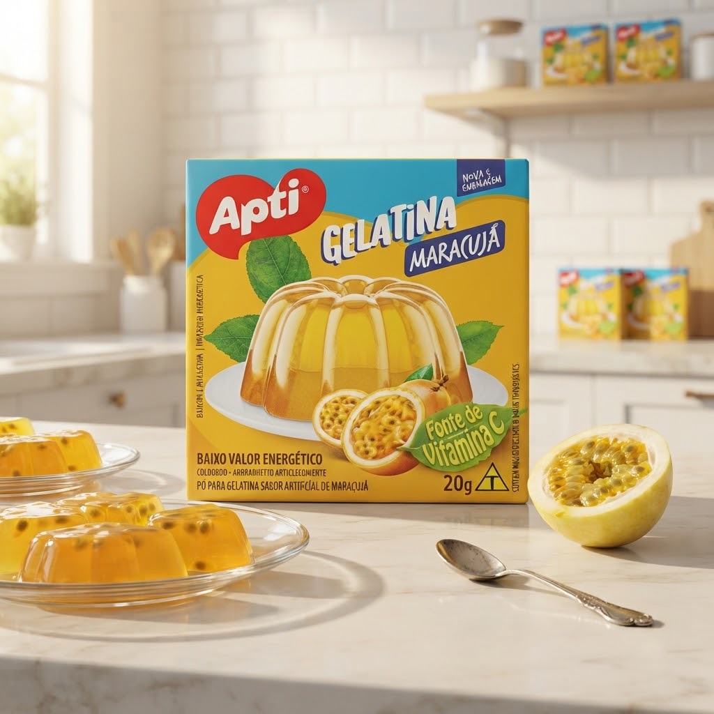 Gelatina de Maracuyá Apti, 20g