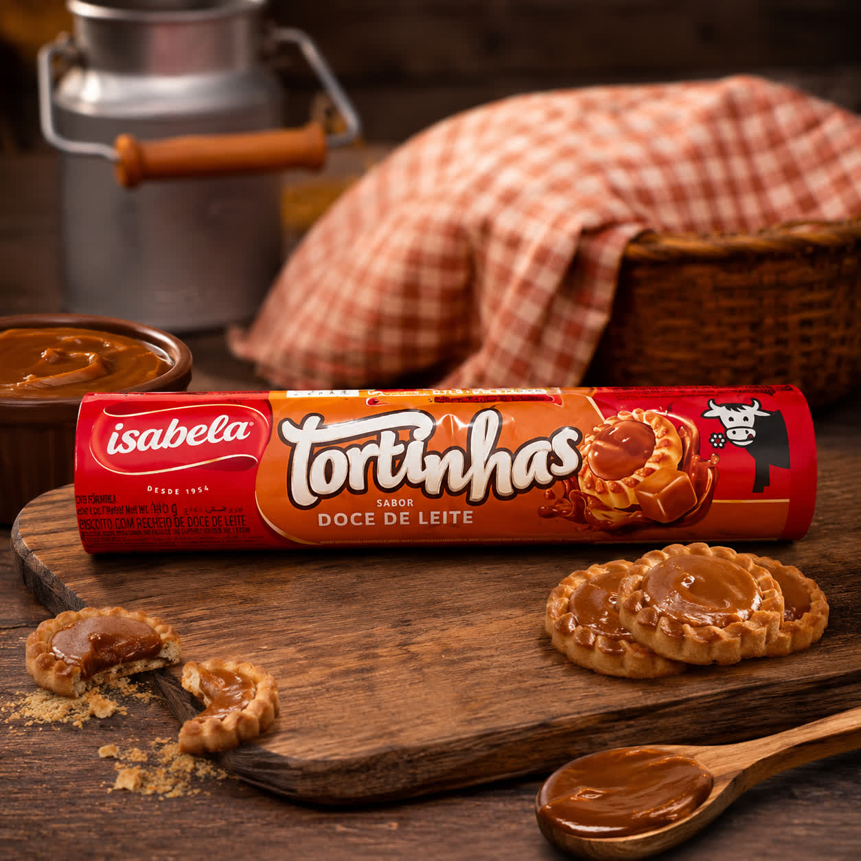 Galletas Tortitas de Dulce de Leche, 140g