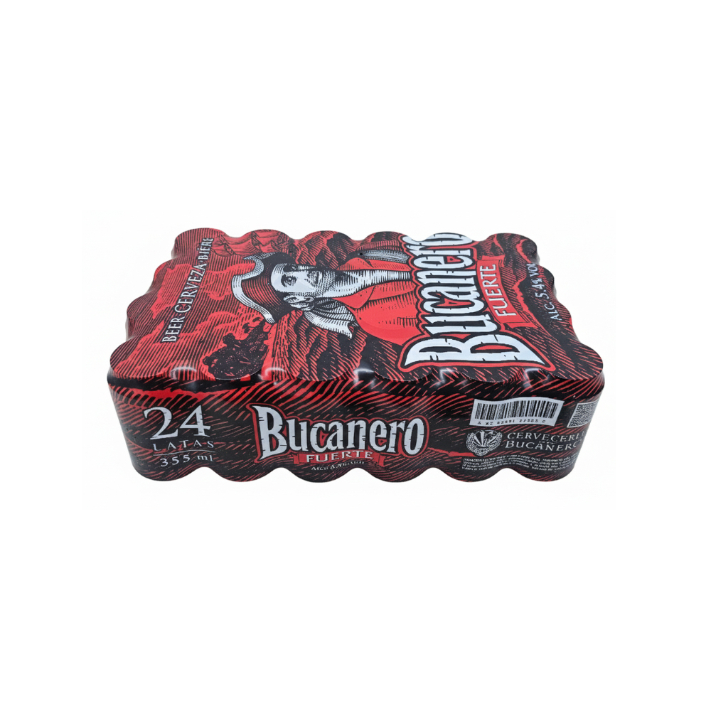 Caja de Cerveza Bucanero 24u