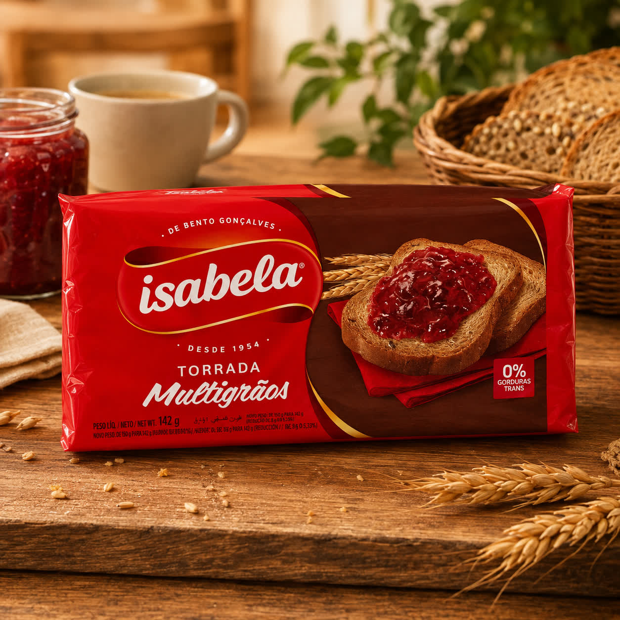 Tostadas Multigranos, 142g