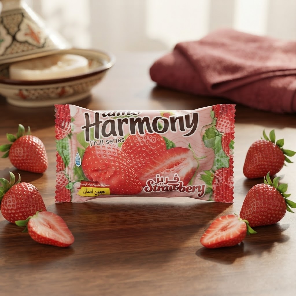 Jabón de Baño Fresa Harmony, 70g