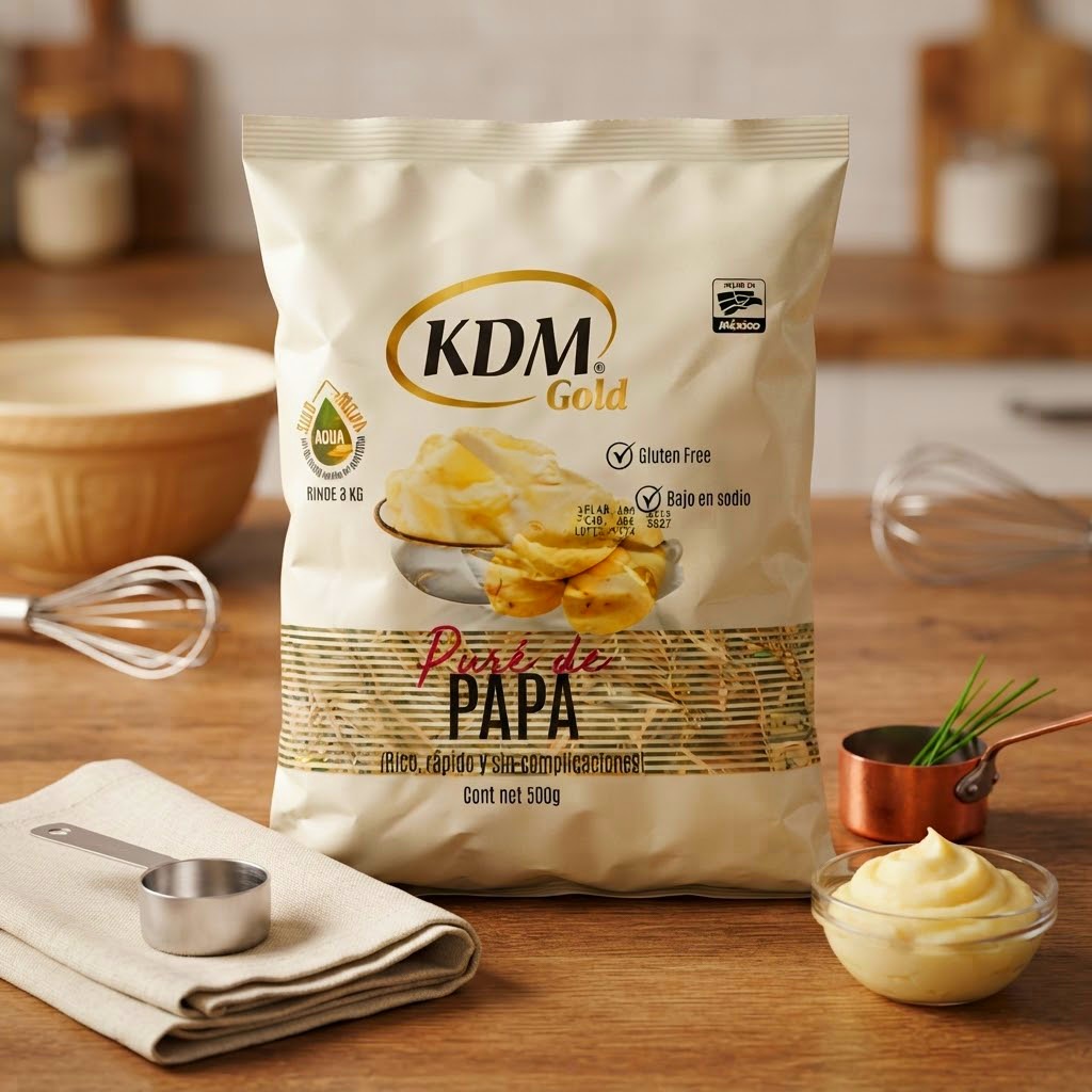 Pure de Papas Instantáneo KDM, 500g