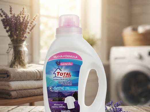 Detergente Líquido 4 en 1 Total Care, 2LT