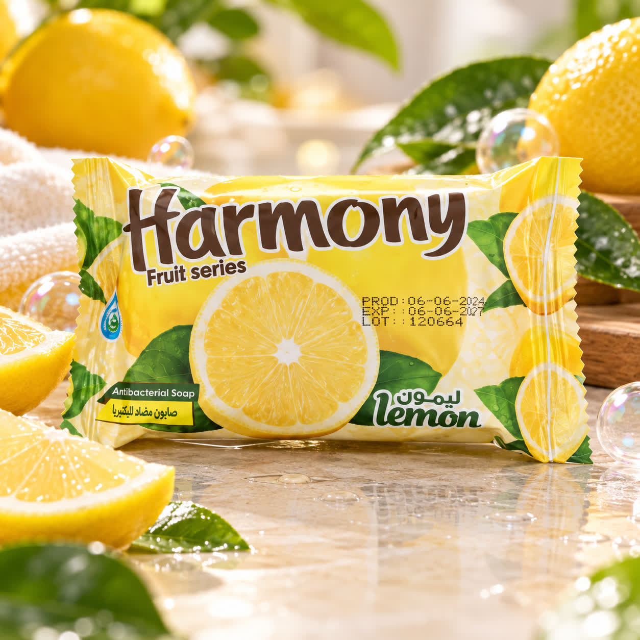 Jabón de Baño Limón Harmony, 70g