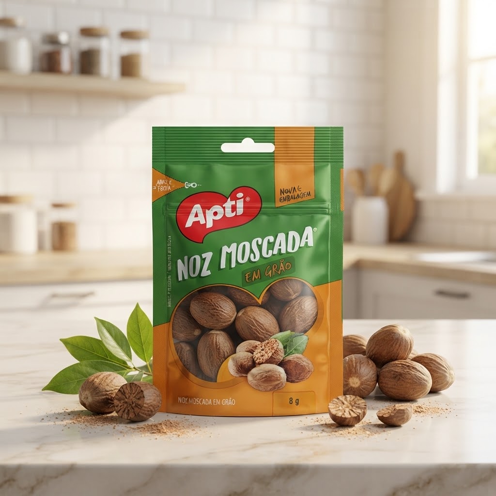 Nuez Moscada en Grano Apti, 8g
