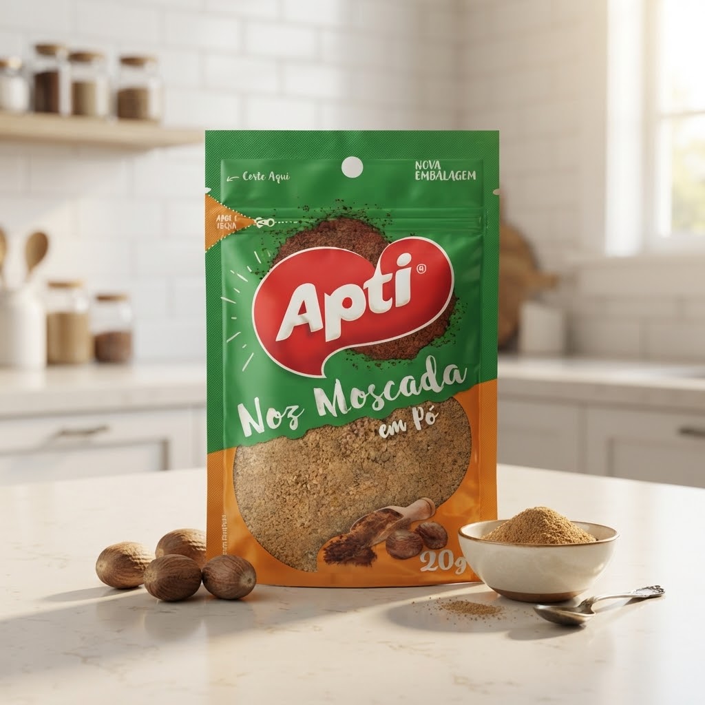 Nuez Moscada en Polvo Apti, 20g